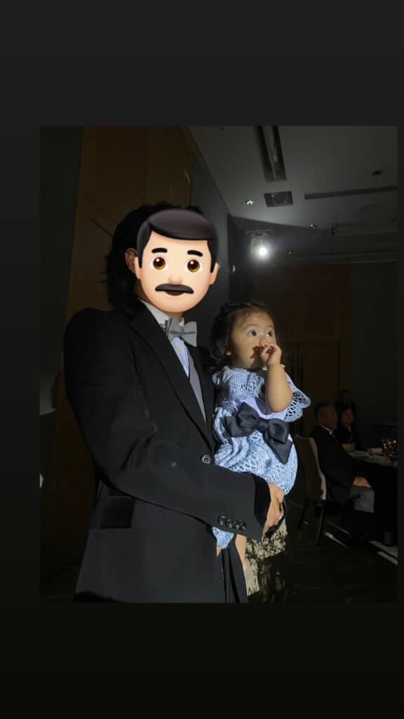 GUのブラウスで作ったドレス・・結婚式での着用例3