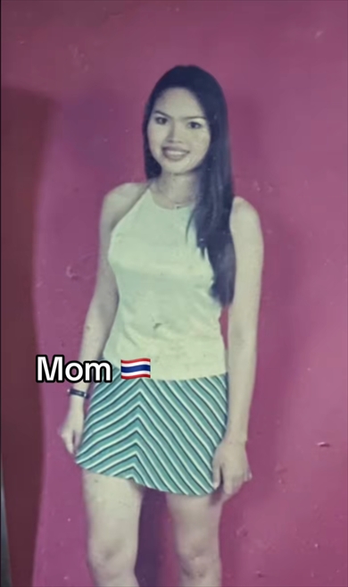 若い頃のお母さん