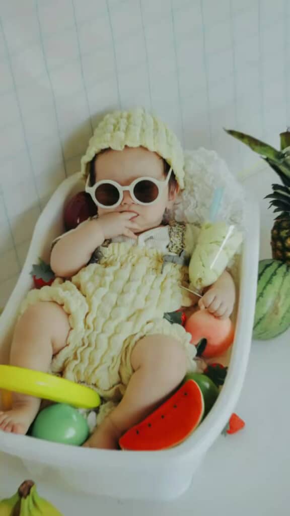 サングラスが決まってる！