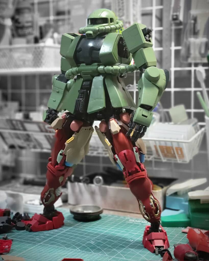 制作当初の戦国ザク