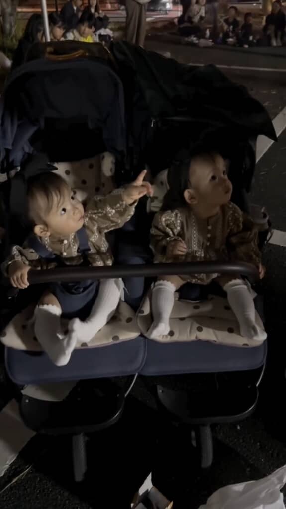 ベビーカーに乗っていた2人も……