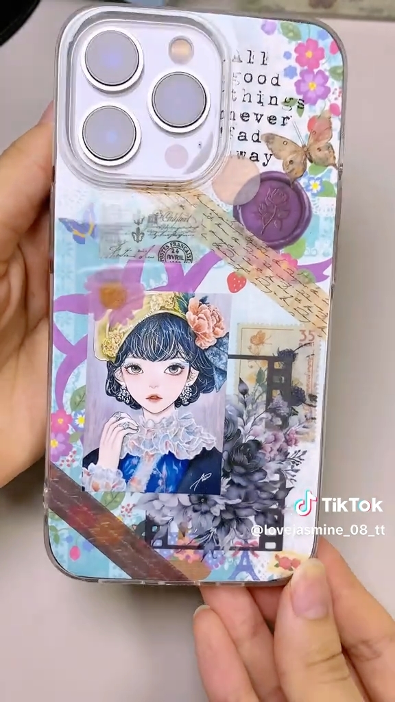 華やかな“オリジナルケース”が完成