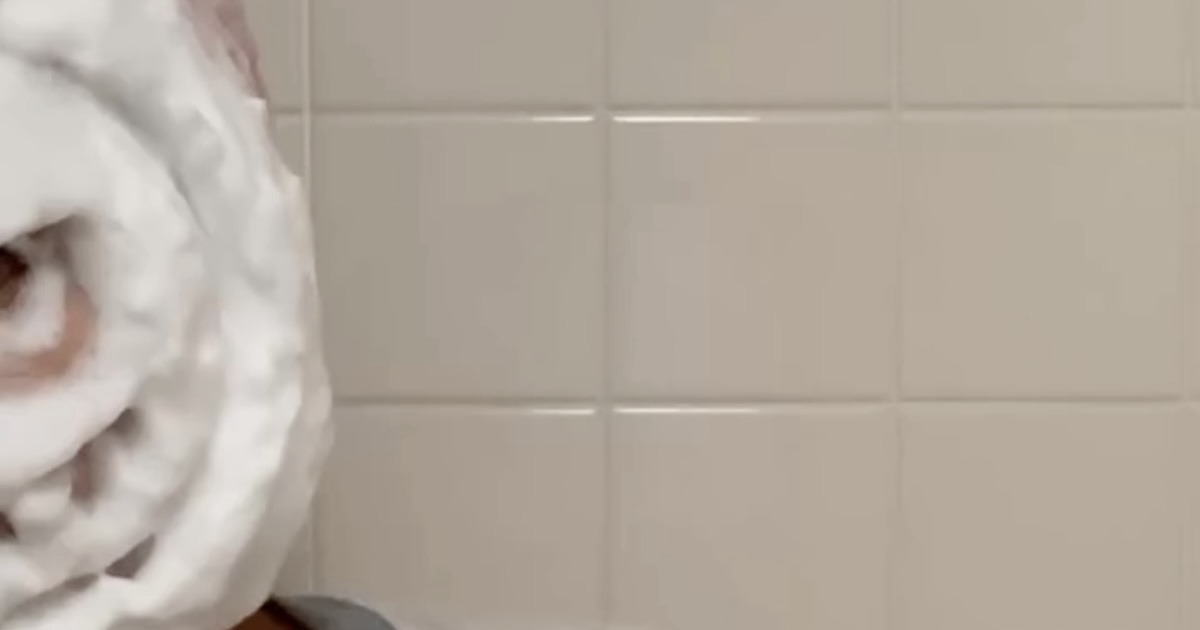 顔に洗顔料の泡をたっぷり付けて……「クレイジー」　93万再生の“まさかの姿”に「吹いたww」「びっくりしすぎて携帯落としたw」（1/2） | 美容 ねとらぼ