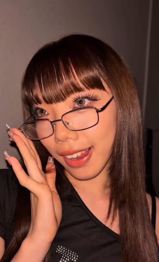 ギャルに大変身したまりあさん