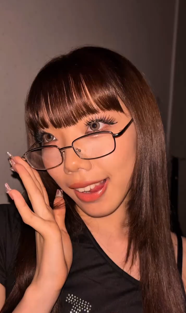 ギャルに大変身したまりあさん