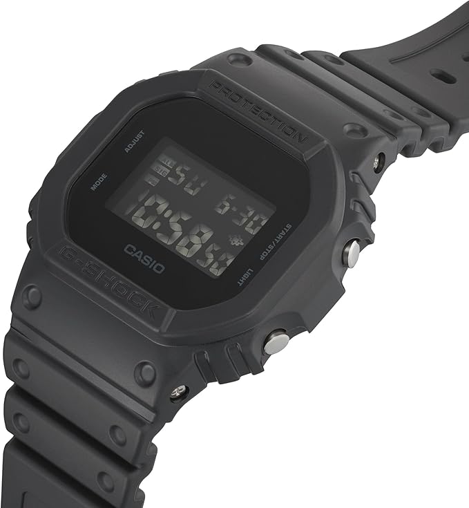G-SHOCK 5600 腕時計 ブラック・黒 DW-5600UBB-1 Casio G-Shock Original DW-5600UBB-1ER Basic Black Series