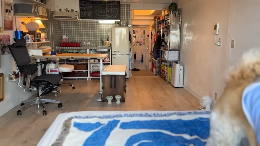 好きなものに囲まれたすてきな空間