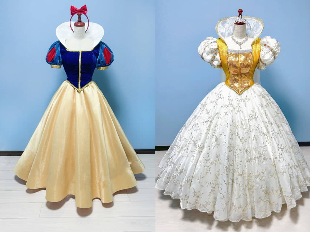 最近作った白雪姫のドレス