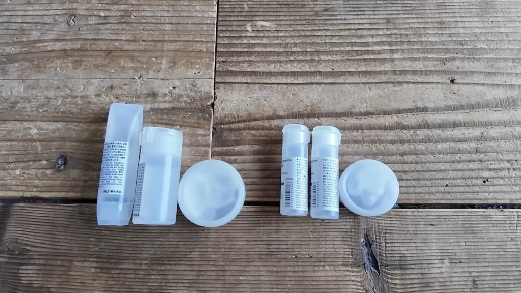 スキンケア用品もぐっとコンパクトに