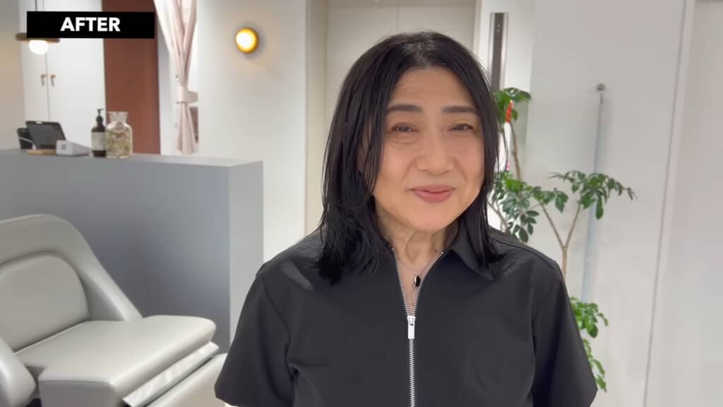 すてきな笑顔です