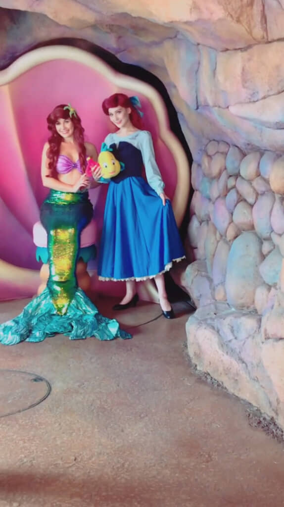 2人並ぶ姿が美しい