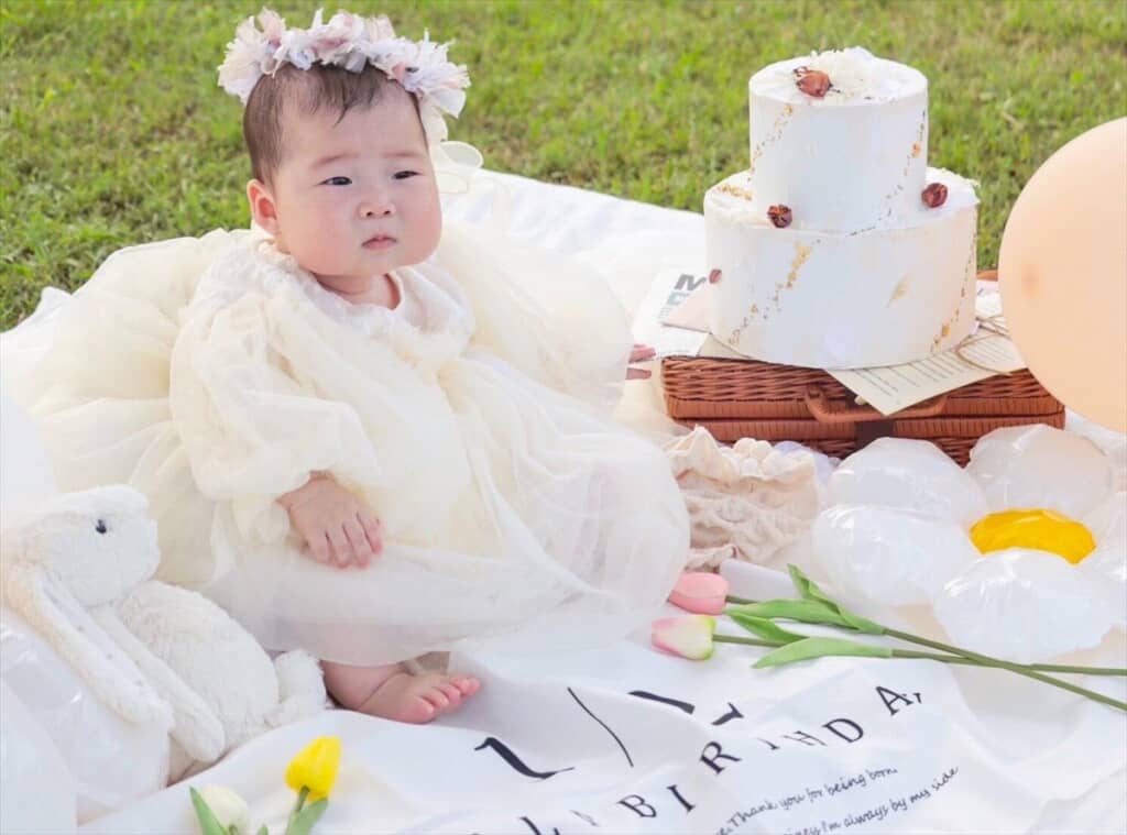 ほっぺが国宝級にかわいい赤ちゃん