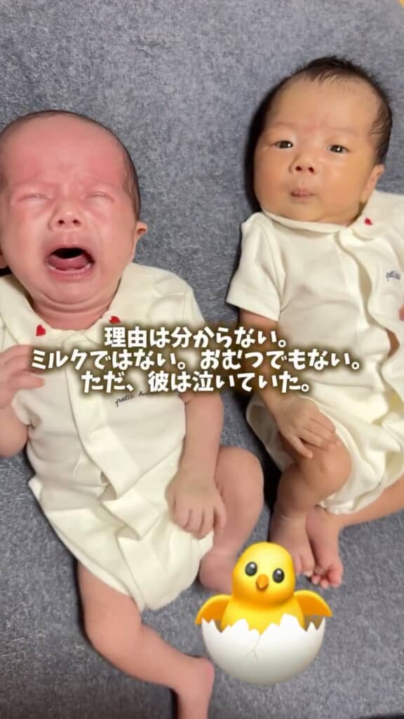 号泣する弟くん