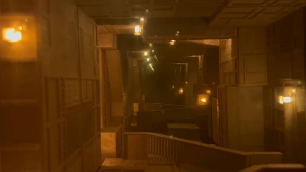 中学1年生がダンボールで作った鬼滅の刃の無限城