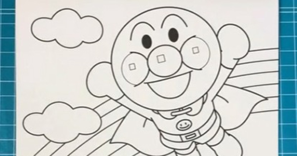 大人が本気で“アンパンマンの塗り絵”をしたら……　2分後、戦々恐々の完成形に「これは見た子供が泣くぞ」「才能の無駄使い過ぎる…」（1/2） | 絵画 ねとらぼ