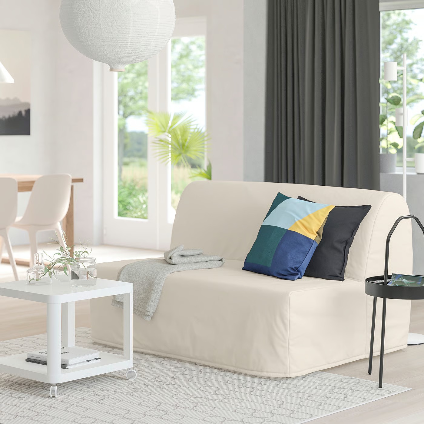 IKEA イケア LYCKSELE リクセーレ ソファ ベッド セミダブル IKEAのソファベッド「LYCKSELE リクセーレ ローボース」が人気