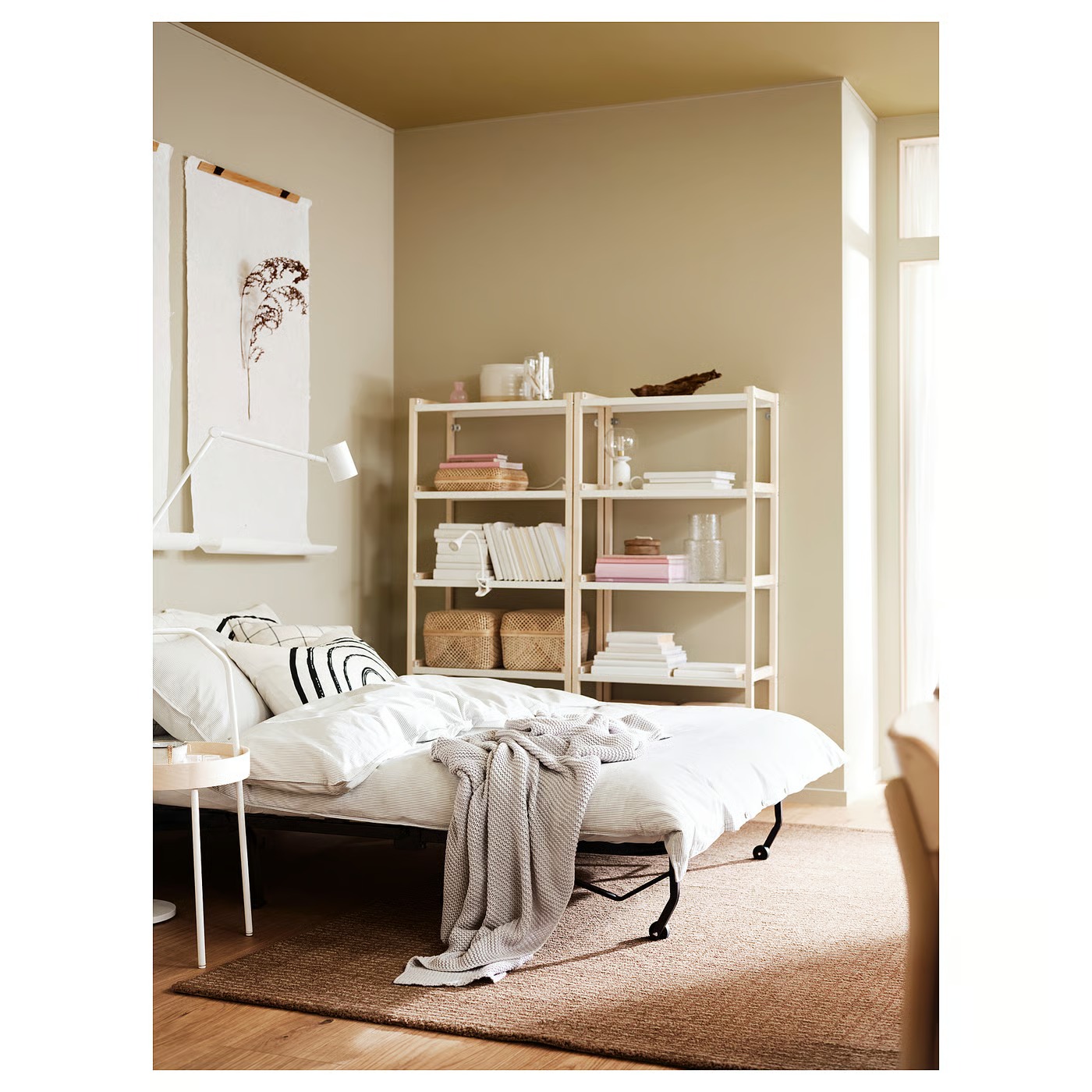 IKEA イケア LYCKSELE リクセーレ ソファ ベッド セミダブル IKEAのソファベッド「LYCKSELE リクセーレ ローボース」が人気