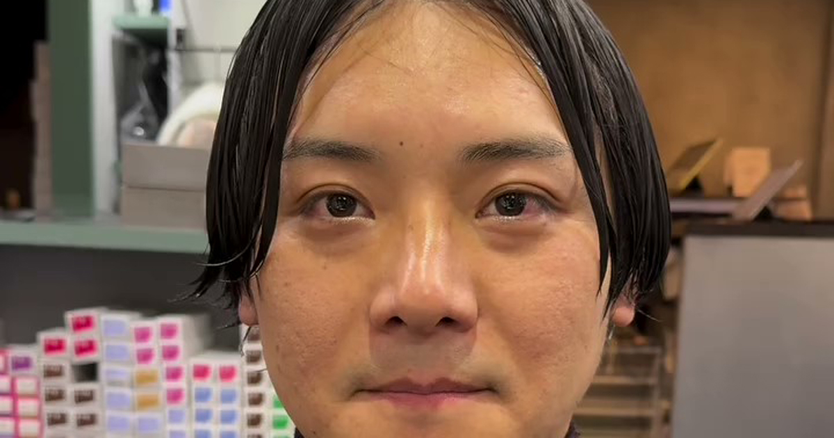 わざわざ三重から東京に来た男性「妻の驚く顔を見たい」→美容師に依頼したら……　「えーこんなに、かえれるだ」「別の人？」（1/3） | 美容 ねとらぼ
