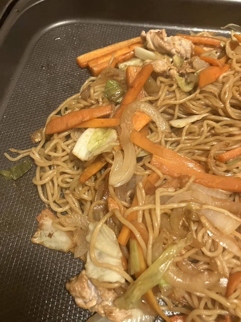 京大生が作る焼きそば