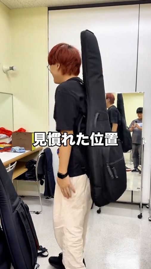 普通のギターケース