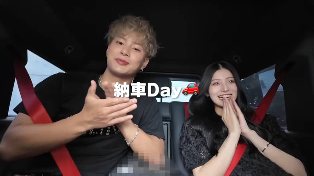 カップルYouTuber「りょじみく」の亮治＆美空の愛車