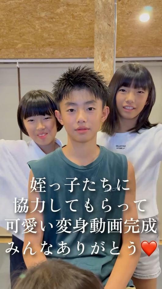 アップバングショートに！