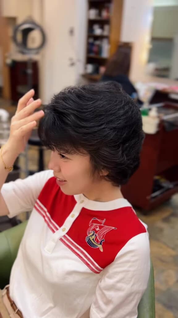 昭和ヘア・完成形