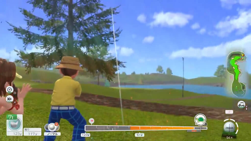 ナイスショット！