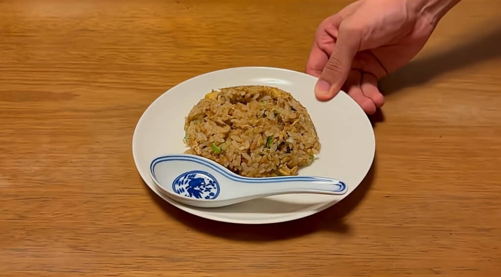 ぶぶ漬けが炒飯に!?
