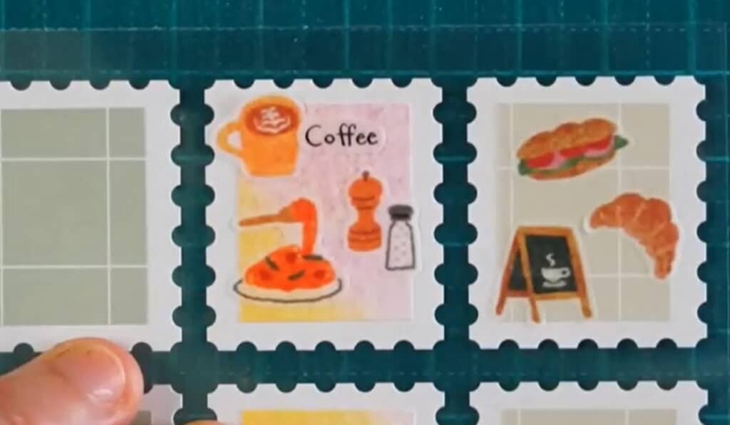 テーマを考えながら貼っていきます