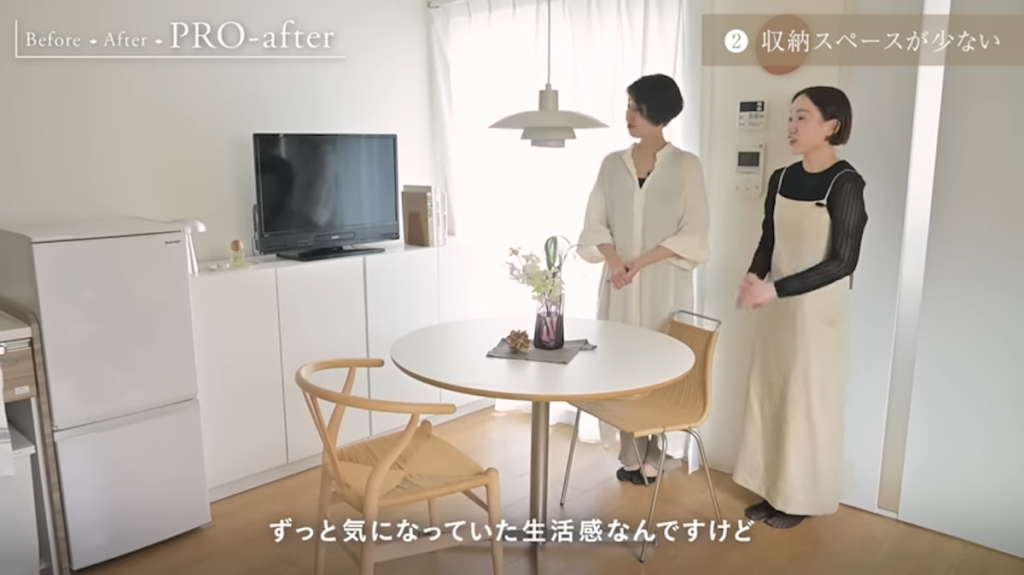 収納問題はキャビネットの追加で解決