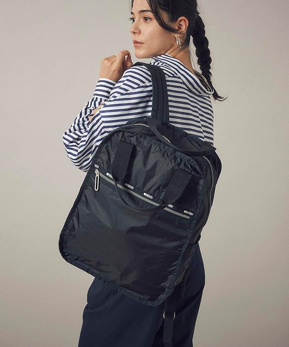 レスポートサック CR URBAN BACKPACK リュック ブラック LeSportsac デイバック リュック CR URBAN BACKPACK ブラックC