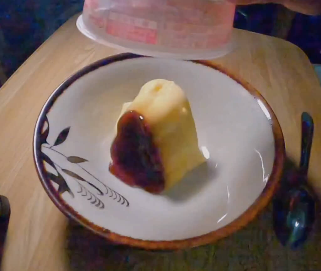 横向きに着地……！