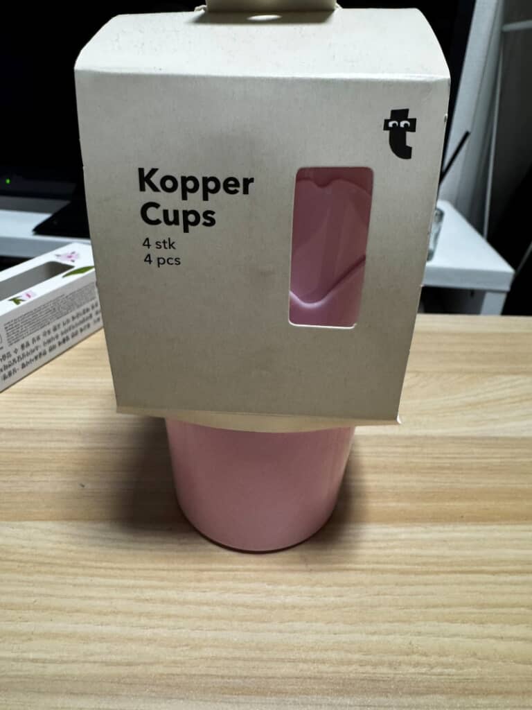 かわいいカップが4つも！