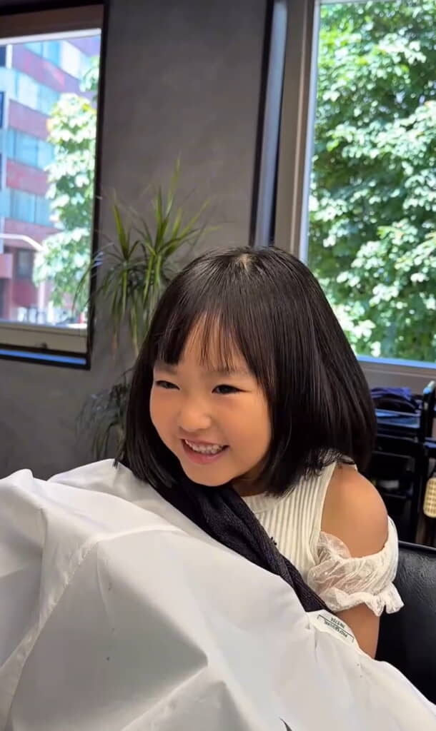 うれしそうな笑顔にキュン