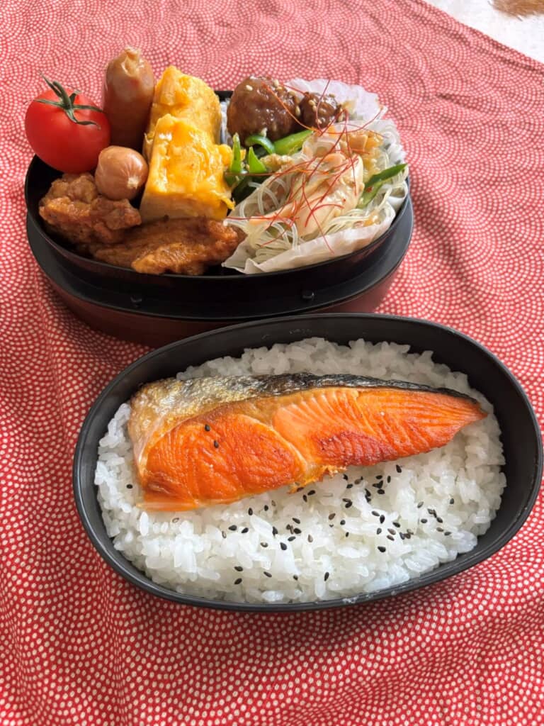 夫が毎回お小遣いから100円くれる妻のお弁当