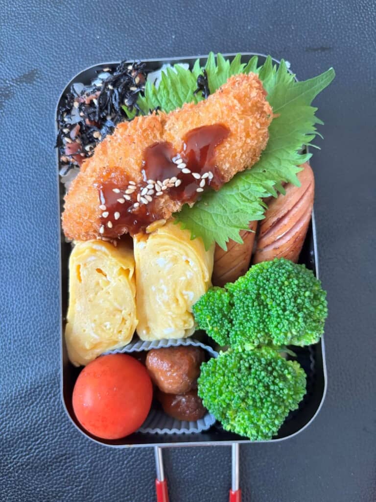 すてきな愛妻弁当です