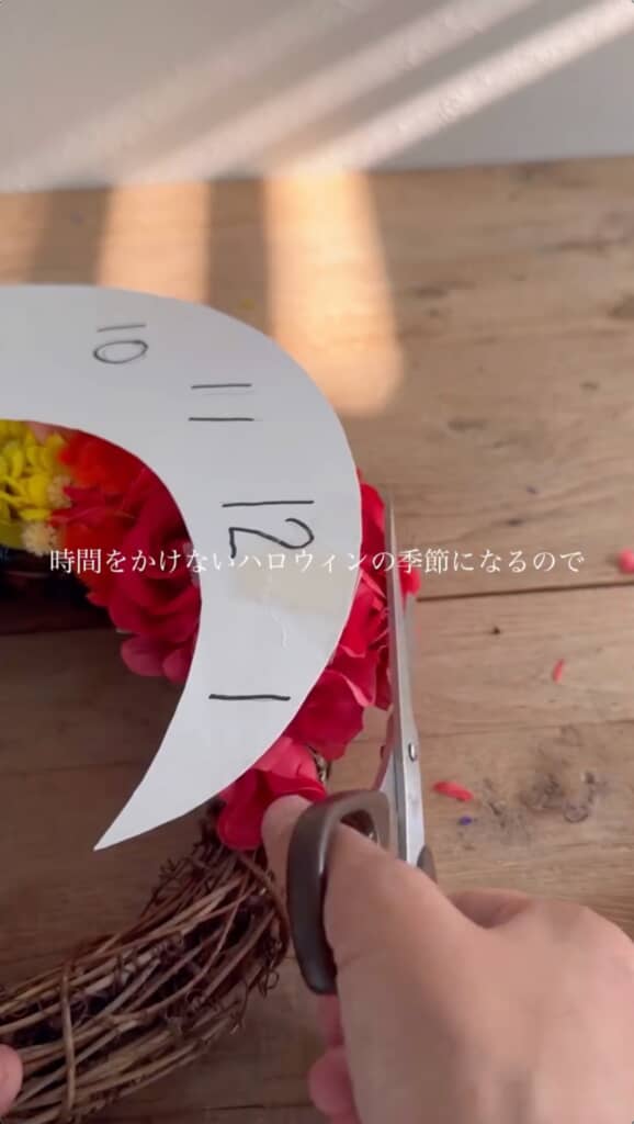 生花だと花びらカットに抵抗あるけど、造花ならできます