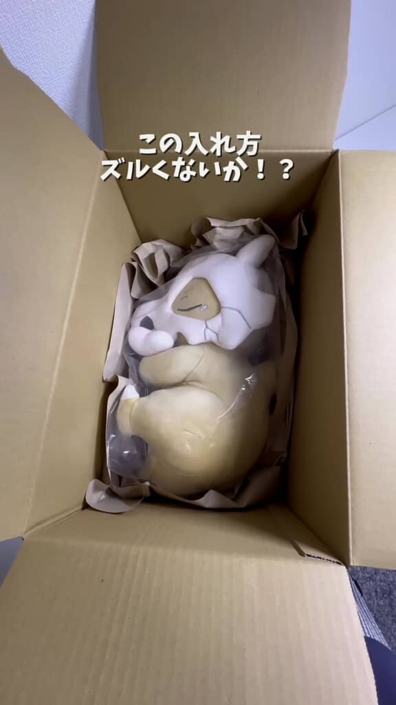 カラカラが眠っています