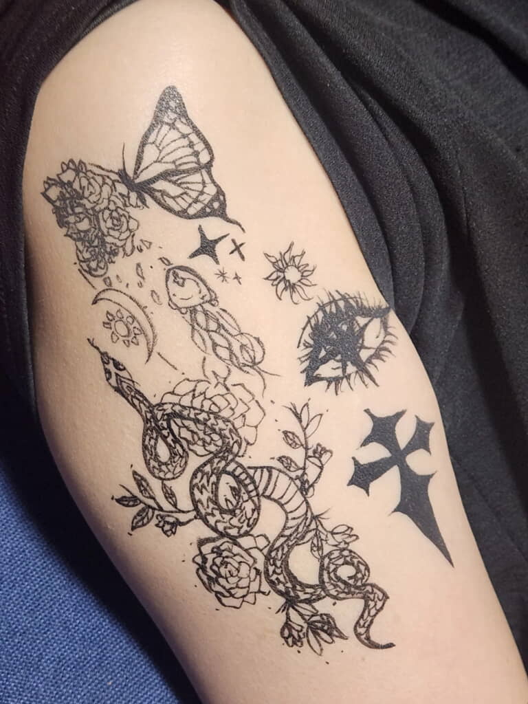 起きて腕を見たら……