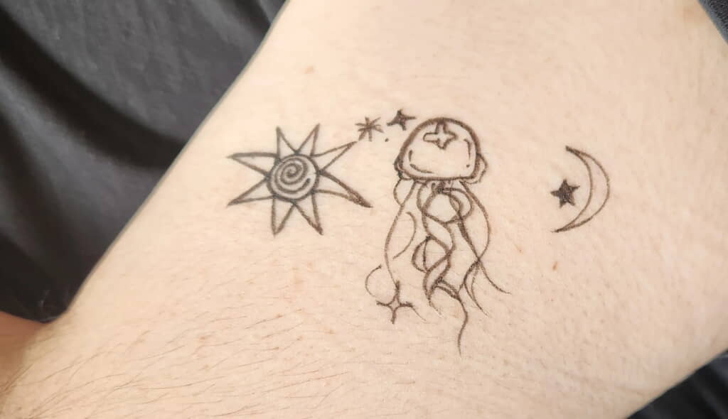 お父さんにはクラゲを