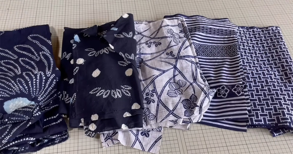 浴衣のハギレをつなぎ合わせたら……　驚きのリメイクに「こんな使い方もあるんですね」「着心地が良さそう」「作りたい」（1/3） | 女性 ねとらぼ