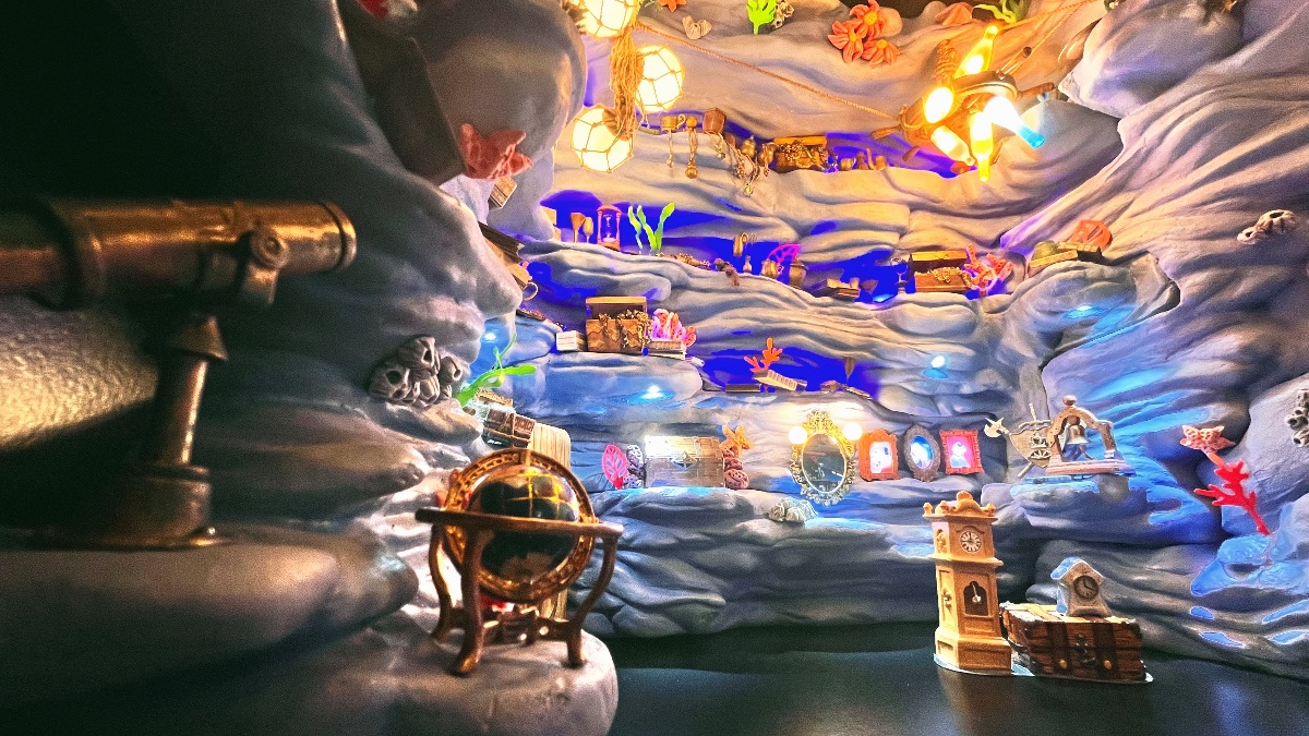 アリエルの宝物が並ぶ場所