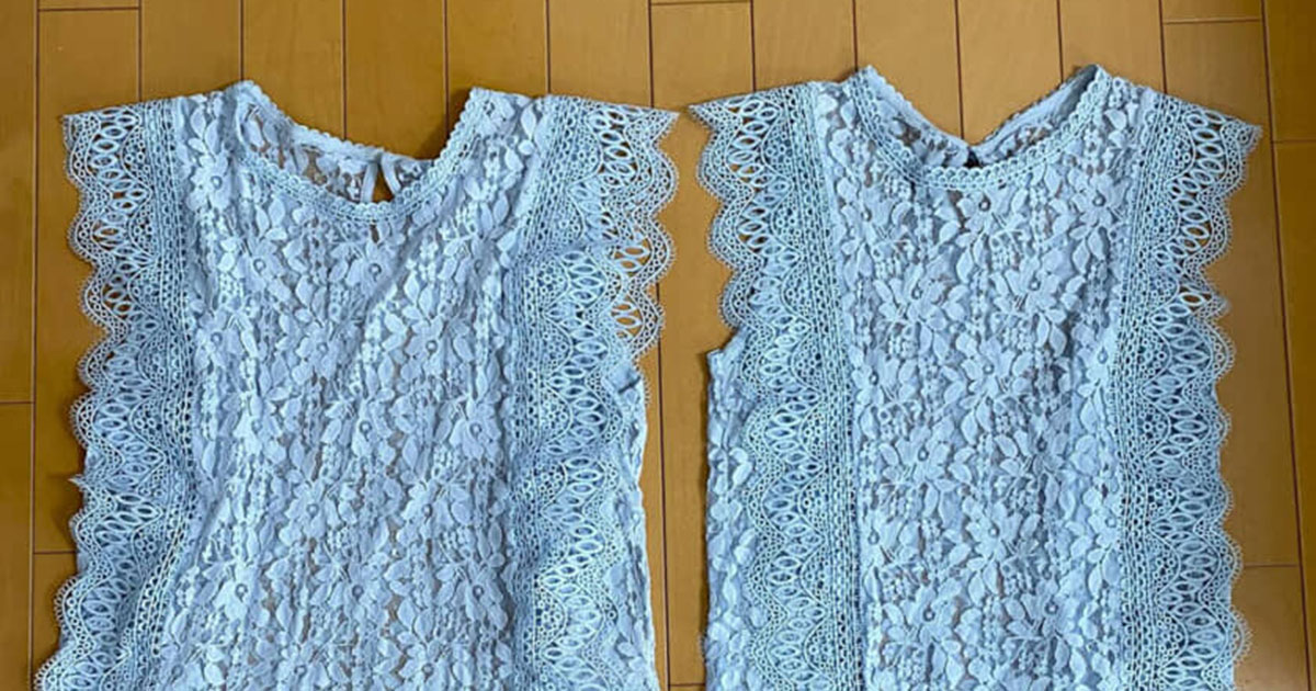 GUのブラウス→1歳娘が参列する結婚式のため、ママがリメイクしたら……　驚きの仕上がりに「天才すぎてビビりました」（1/2） | 育児 ねとらぼ