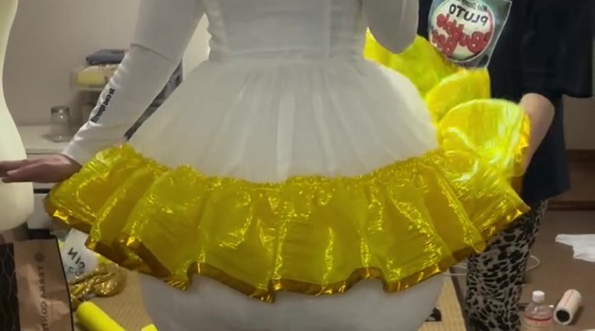 裁縫が苦手な娘のため、母がディズニーの仮装制作を手伝ったら……　550万再生の完成品に「もうそのままパレードとか出れそう」「まじ、天才ッッッ」（1/3） | ディズニー ねとらぼ