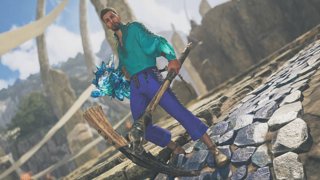 モンハンワイルズで「マインクラフト」を再現すると……　超絶イケオジ化したキャラに賞賛「格好良い」「高身長高解像度」