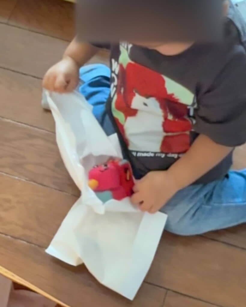 紙を破るところから楽しい！