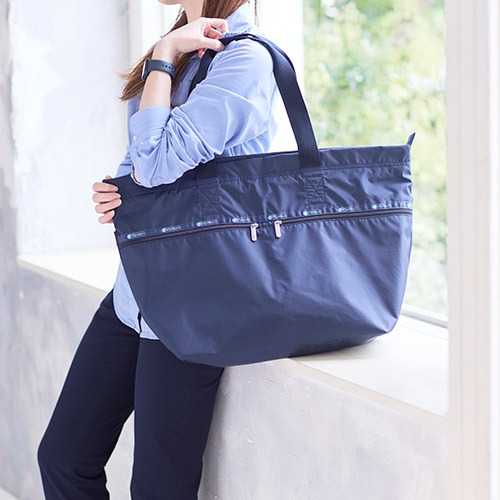LESPORTSAC 婦人　バック DELUXE XL WEEKENDER リサイクルドブラックJP（ボストンバッグ