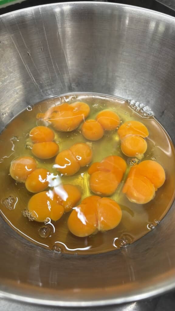 10個全ての卵が双子！（画像提供：キリルルさん／@kiri__ruru）