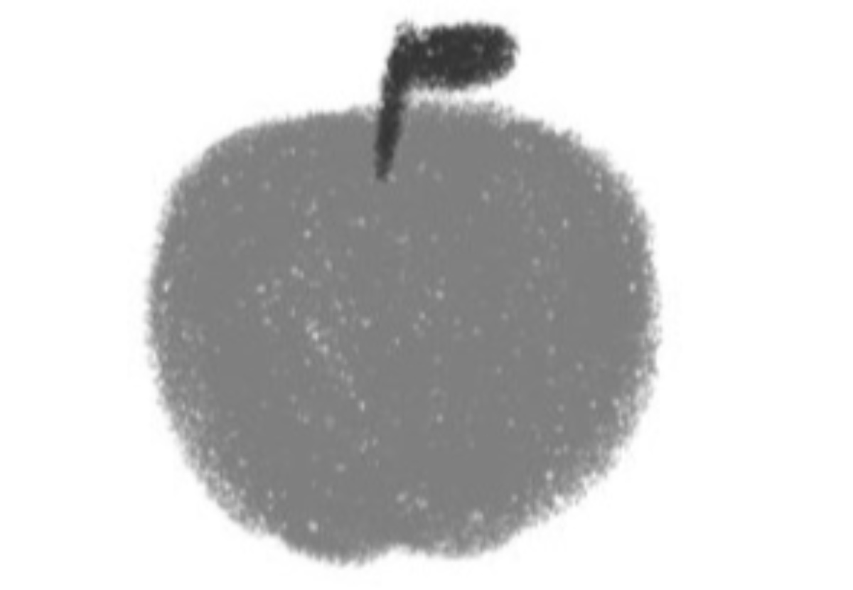 赤を一切使わず描いたはずのリンゴが……　「そこにあるのは“赤色”　そうだよな？…な？」「脳がバグってる」と790万表示（1/3） | 絵画 ねとらぼ